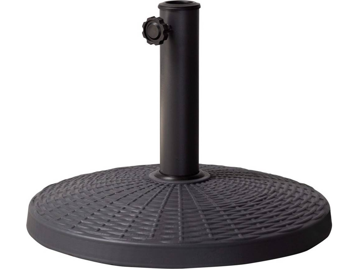 Base de Guarda-sol AKTIVE (Preto - Poliresina - 44.5x44.5x33 cm)