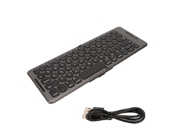 Teclado Sem Fio Portátil Plegável