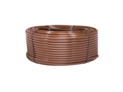 Tubo RAIN BIRD XFS 100m para irrigação enterrada 16 mm com gotejadores a cada 33 cm. Tubo Marrom para irrigação enterrada. Oferta exclusiva