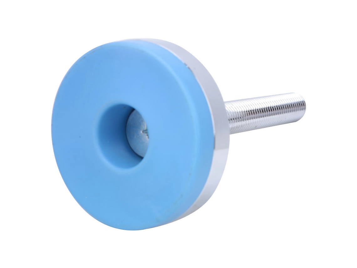 Copo De Pé Anti-derrapante Premium Aço Carbono Forjado Ab Com Base Pvc Ajustável Para Móveis Tipo D