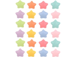 30 Tachinhas de Resina em Formato Estrela Núcleos Vibrantes para Cortiça Quadros, Decoração de Parede, Tachinhas Para