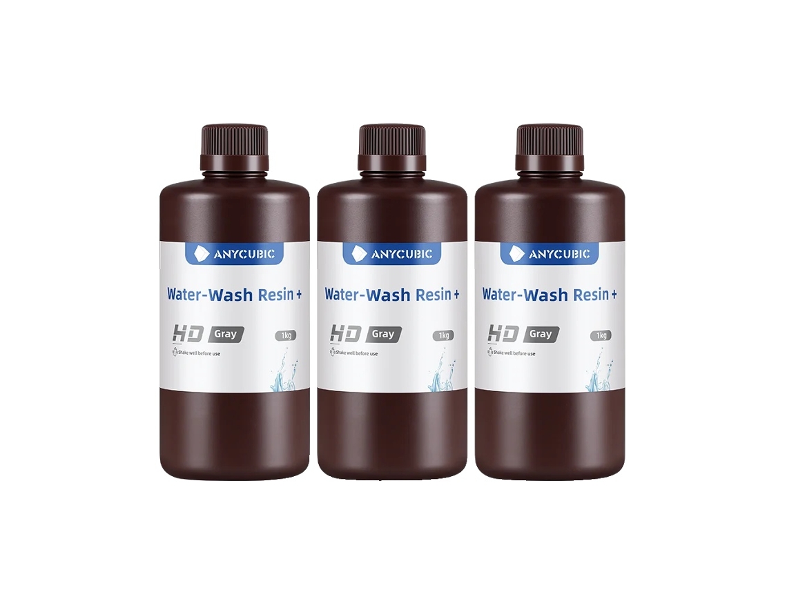 Resina Para Impressora 3d, Compre 3 Kg Leve 4 Kg, Resina Uv,água Hd Cinza 3 Kg Oem