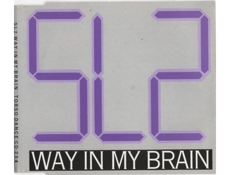 Way In My Brain, Sl2 | Media Condition Very Good Plus | 1 X Cd Maxi Single Torso Dance (vg)