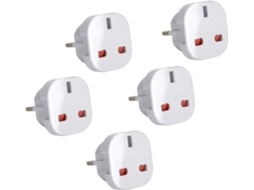 Adaptador De Viagem De Qualidade Para Converter Uma Tomada Do Reino Unido Em Americana