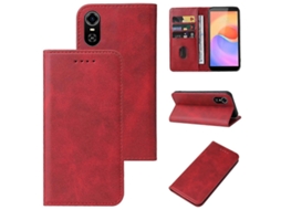 Capa De Couro Com Fecho Magnético Para Celular