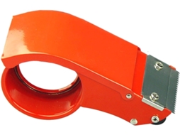 Dispensador portátil de adesivo, pistola metálica de 2 polos para selagem e embalagem em armários de escritório.