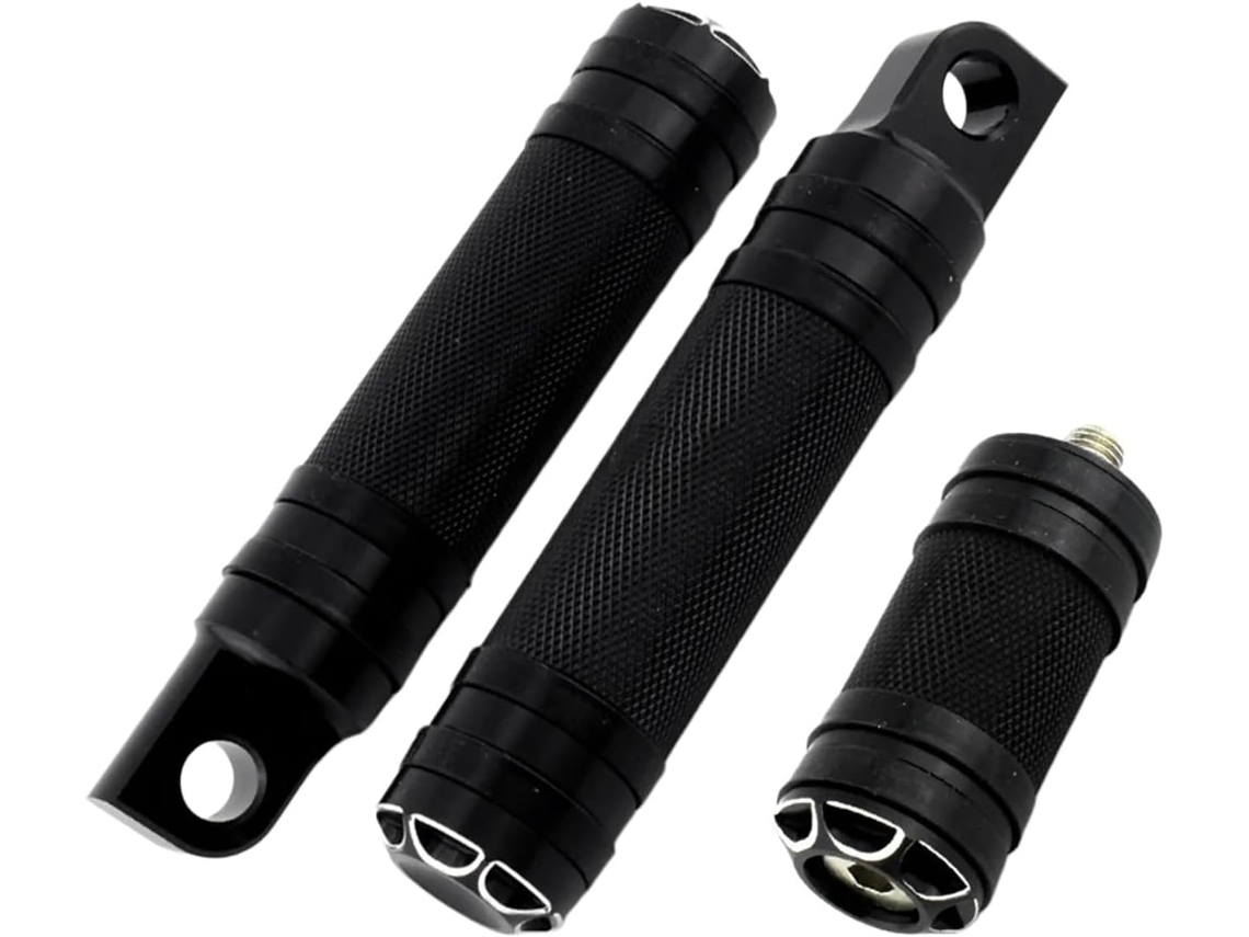 Apoios para os Pés do Piloto Adequados Harley Sportster XL Pedais Apoio Compatíveis Estes Traseiros Liga