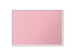 Magnetic Board Mint Green For The Living Room Espelharte (100x70 Cm)