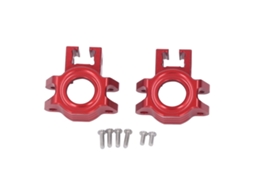 Suporte De Cubo C De Carro Rc Em Liga De Alumínio Preciso Para Traxxas 1/7 Unlimited Desert Racer Udr Vermelho