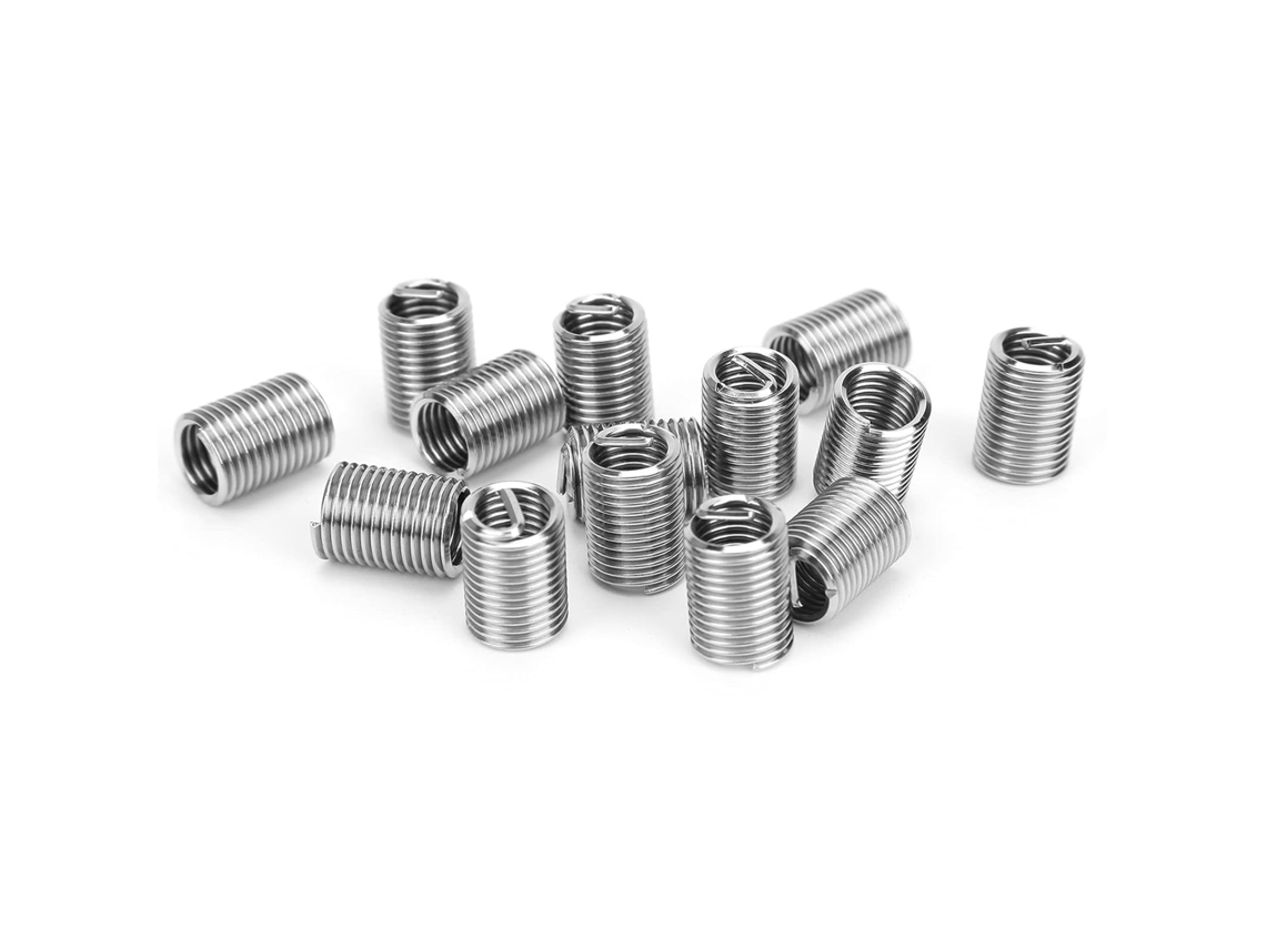 Insertos De Reparo Rosca M8 X 1,25, 50 Peças, Fio Aço Duráveis E Alta