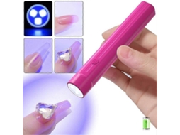 Meixia* Handheld Nail Art In line Lamps Small Portable Power Storage Design Uv Lamp Tip Heating Ar T GOKOCO
