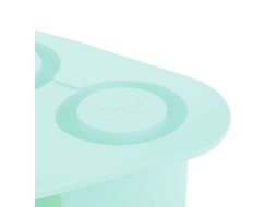 Nova Line forma de Gelo Cilíndrica Oca de Silicone com Tampa 3pcs para Bebidas Café Coquetel