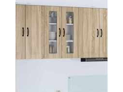 Vidaxl Painel De Lava-louça Kalmar Carvalho Sonoma 60 X 31 X 80 Cm