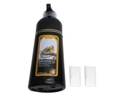 Shampoo tonalizante para cabelos com extratos vegetais 2026, 500ml, para coloração rápida de cabelos grisalhos para preto.