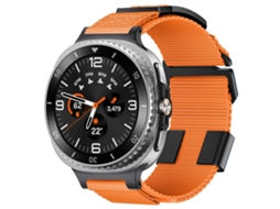 Pulseira Esportiva Trançada Em Nylon Kalebol Para Samsung Galaxy Watch 8 40mm / 44mm