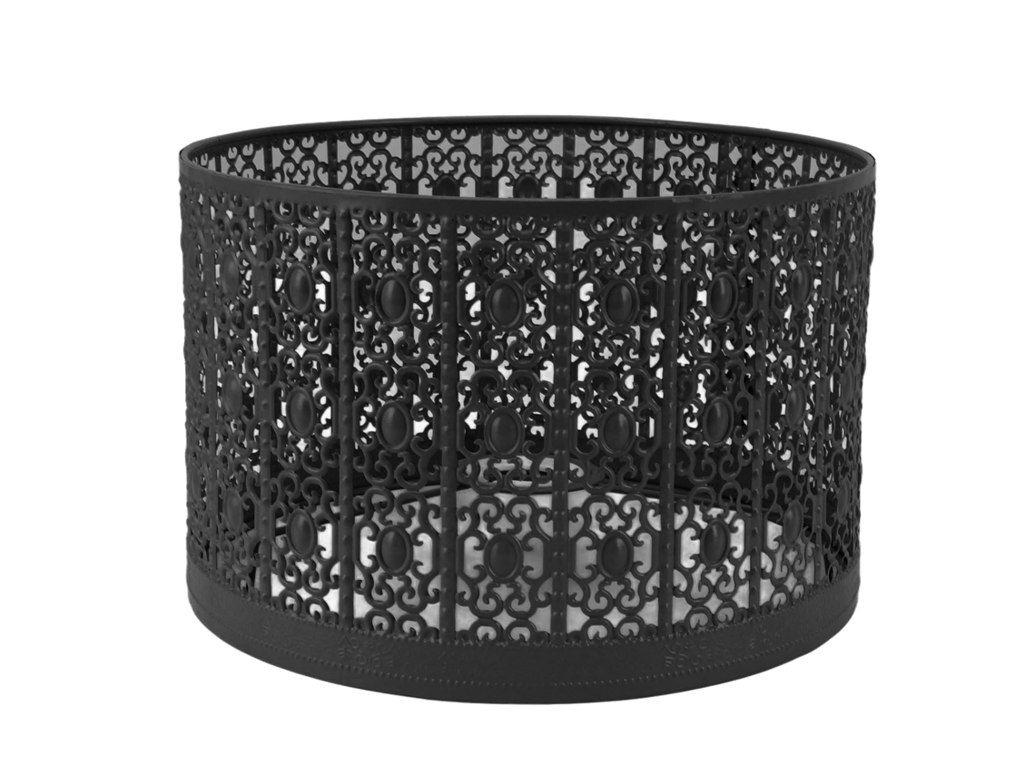 2026 lâmpada de Metal com Chapéu Oco E27 E14 Clip Fácil Instalação Durável para Mesa Dormitório Sala Lar Preto