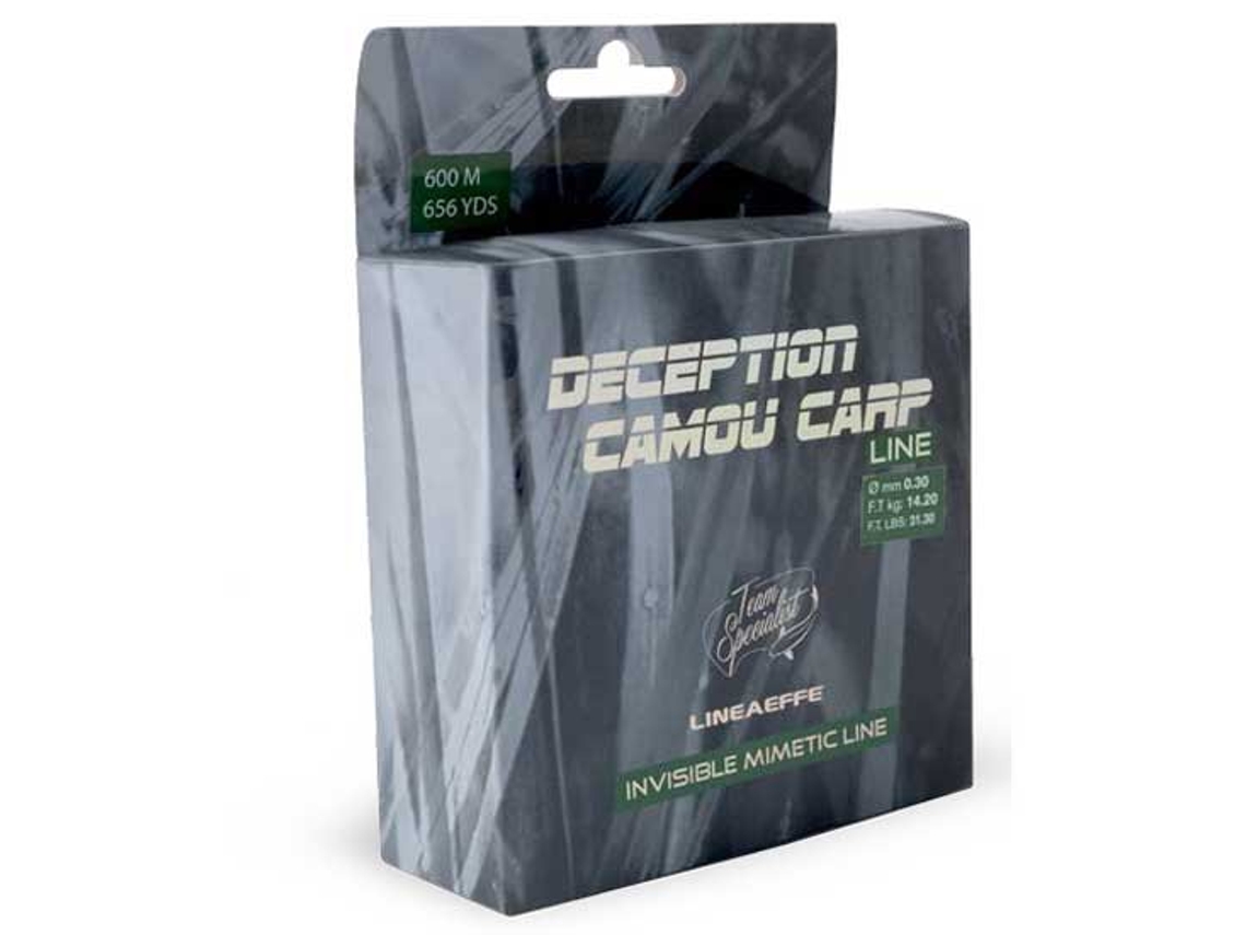 Linha LINEAEFFE Linha carpfishing deception camou