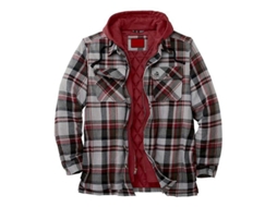 Camisa Flanela Com Forro Acolchoado Manga Longa Para Inverno Tamanhos Asiáticos S A 3xl Vermelho