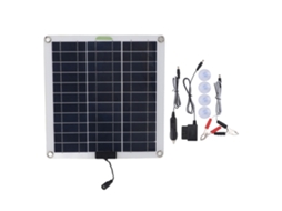 Kit Carregador Solar Primerox 200w com Painel Monocristalino e Cabo Obd