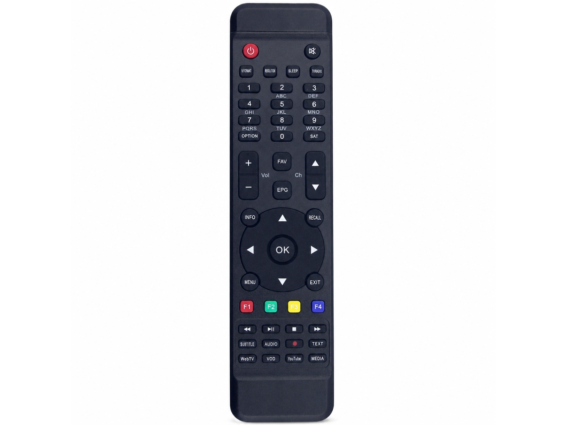 Comando À Distância Compatível Com Recetor Octagon Sx88_zhd