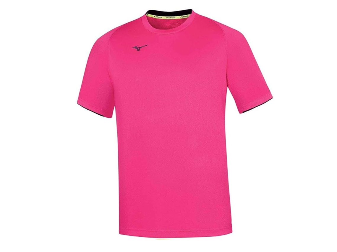 Mizuno Sleeve T-shirt Rosa Flúor