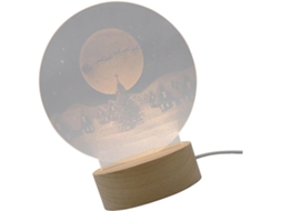Luminária Noturna Decorativa De Led, Luminária De Mesa, Luminária Decorativa Festiva Em Estilo Natalino.