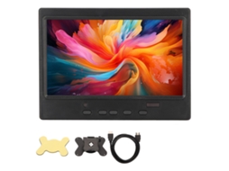 Aetheria monitor Portátil 7 Polegadas 1024x600 com Hdmi Vga Av, Suporte para Pc Carro e Bracket Borboleta