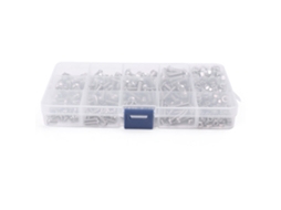 Kit Cnswee6 Com 440 Parafusos E Porcas De Cabeça Sextavada, Com Estojo, Tamanhos M3, M4 E M5