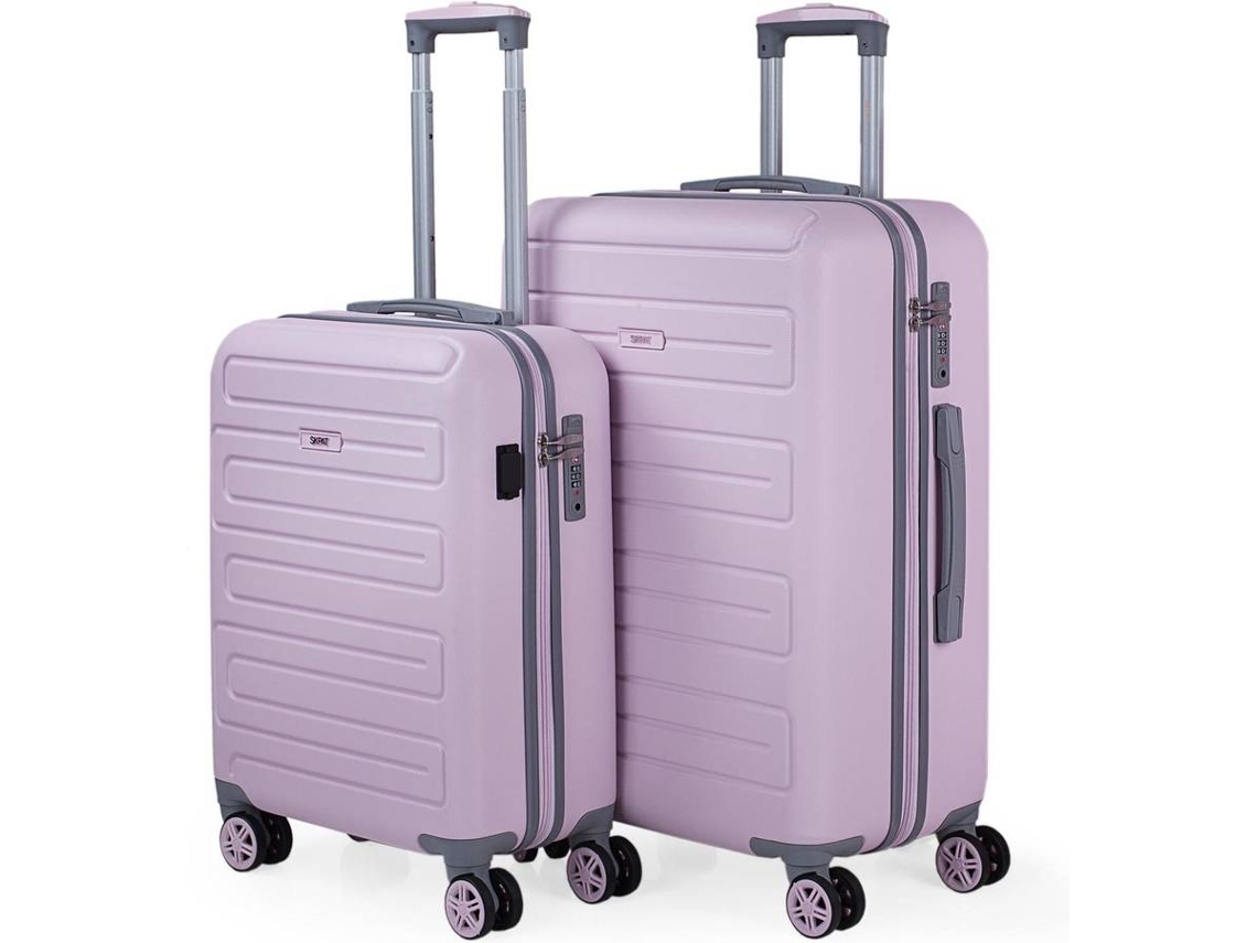 Conjunto de 2 Malas de Viagem SKPAT ABS Roxo