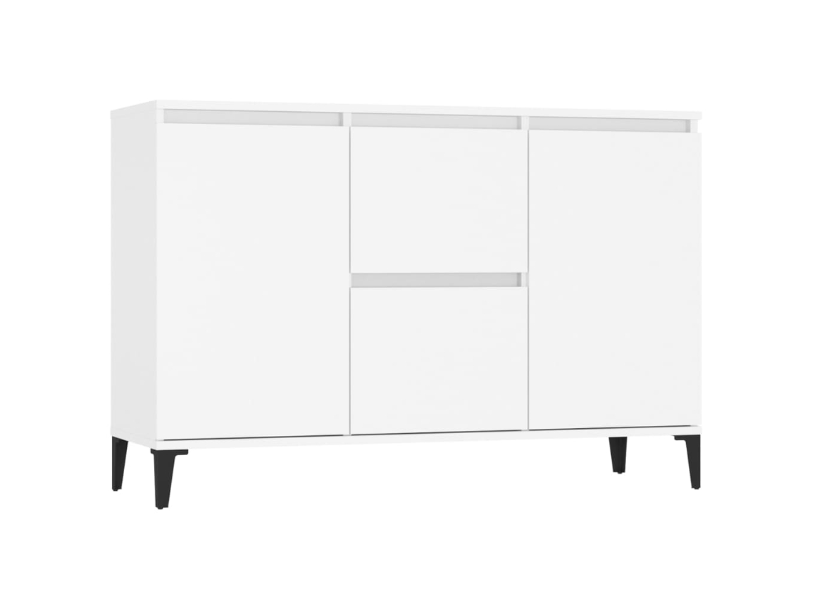 Sideboard, Sideboards Vidaxl Branco Madeira Processada (n/a)