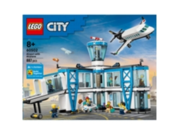 Lego® 60502 City Aeroporto Com Avião – Terminal E Avião De Passageiros