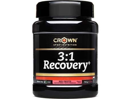 Suplemento Alimentar CROWN SPORT NUTRITION 3:1 Recovery Recuperador Muscular Para Deportes De Con Certificación Antidoping Informed Sport. (750 G,  - Frutos Rojos)