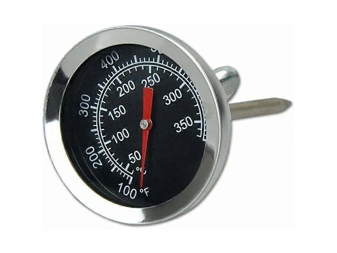 Termômetro de Aço Inoxidável para Forno, Churrasqueira e Defumador, Faixa Temperatura 50 a 350 °c 100 700 . GOKOCO (tipo °c)