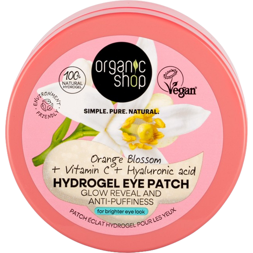 Parches De Hidrogel Iluminadores Antihinchazon Ojos 60 Unidades Organic Shop