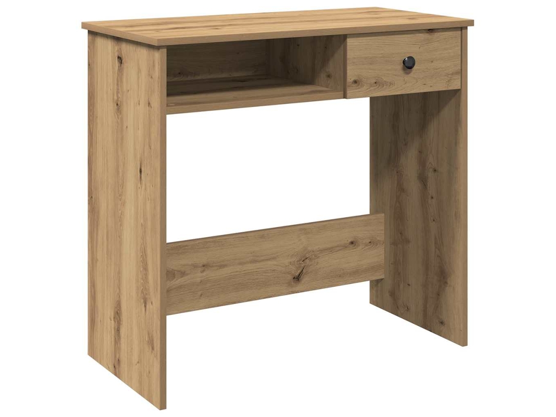 Desk, Desks Vidaxl Marrom Madeira Processada (n/a)