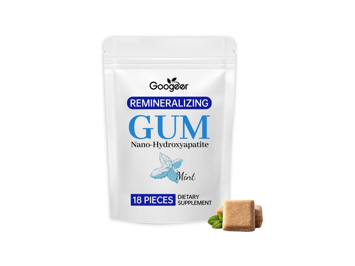 Chiclete Googeer com Benefícios para o Hálito e Equilíbrio Ácido base na Boca LAXISCREED