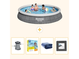 Bestway Piscina Bestway Fast Set Redonda - 457x84 Cm - 5-peças S285