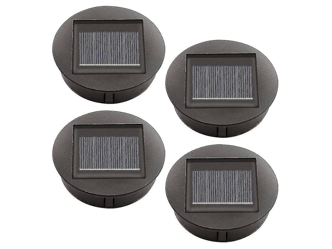Rebe 4 Peças de Luzes Solares de Reposição com Lâmpadas Led, Luzes Superiores Solares para Jardim, Impermeáveis Ip65