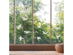 Adesivos Anticolisão Para Janelas E Portas De Vidro: Proteja Evite Colisões Com Pássaros(20, Transparentes)