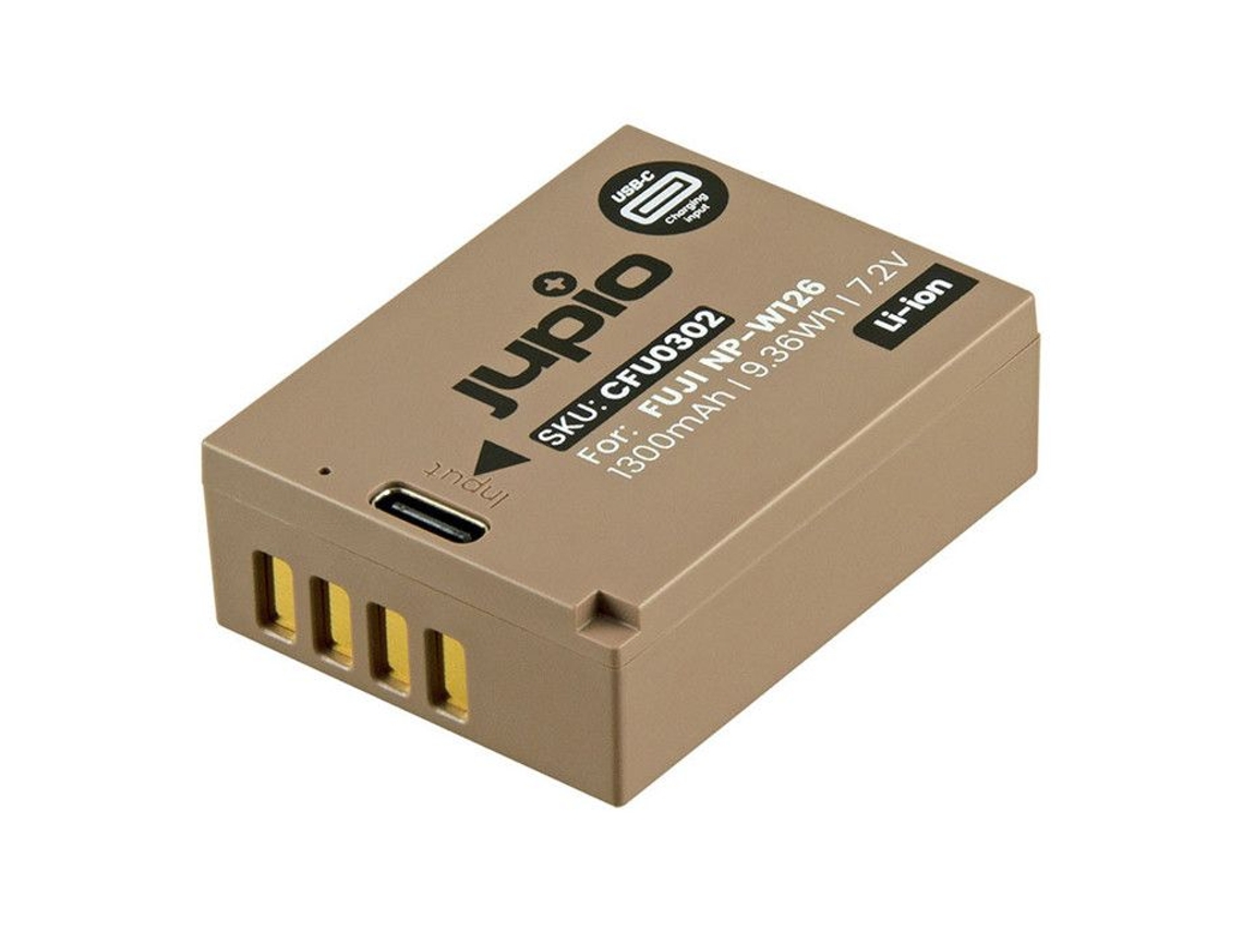 Bateria Jupio Compatível Com Fujifilm Np W126s Ultra Usb C