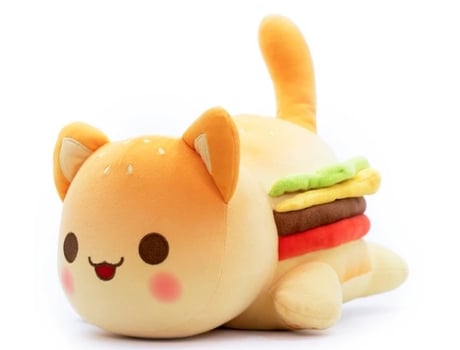 Peluche GEELY Gato Gira Burger Cat (Idade Mínima Recomendada: 1 ano)