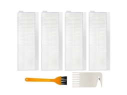 Pano de esfregão com filtro hepa, escova lateral para xiaomi mi robô aspirador de pó essencial g1, pacote de peças de reposição