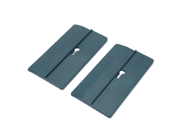 2 Peças De Placa De Abs Para Instalação De Teto 15x8mm, Ferramenta Para Drywall E Decoração Residencial