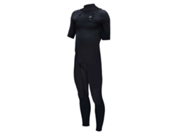 Fato Neoprene Manga Comprida Zip Tórax Vault Steamer 3/2 Mm Preto Stzion