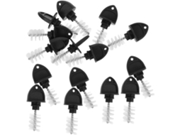 Conjunto De 15 Escovas Limpeza Para Torneiras Chope Shineofi, Com Corpo Em Aço Inoxidável, Compactas E Antiderrapantes