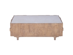 Mesa de centro em mármore cor manga, 120x60x43cm ALEXANDRA HOUSE LIVING