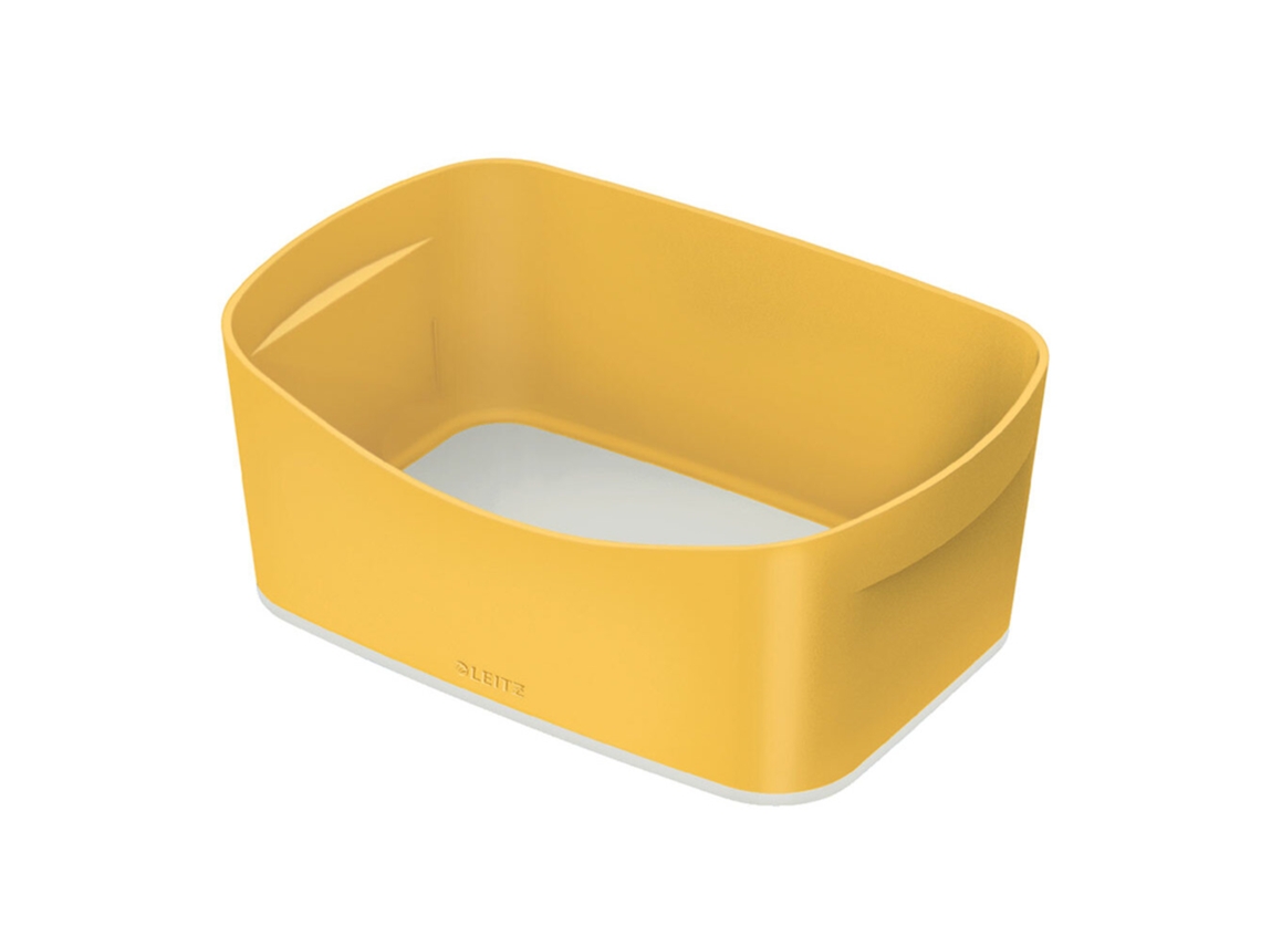 LEITZ Caixa de Arrumação Sem Tampa Cosy 246 X 98 X 160 Mm Amarelo Quente