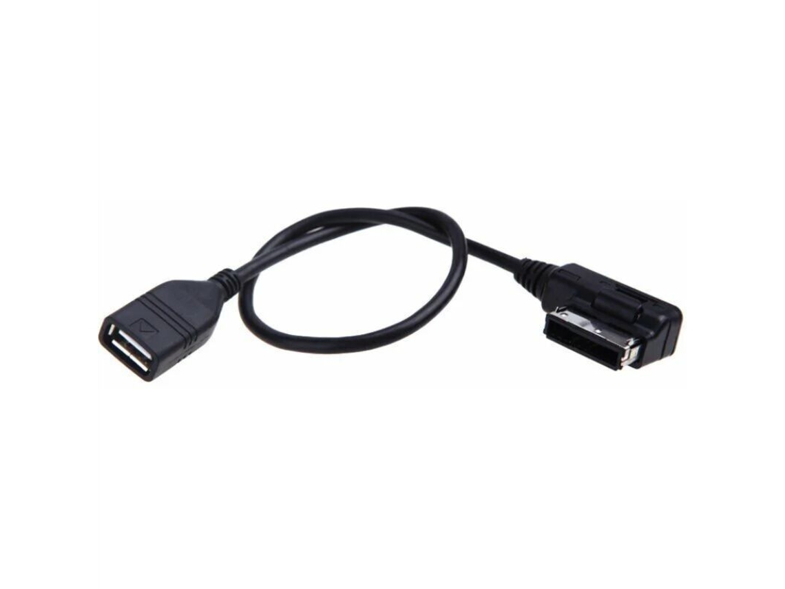 Cabo De Áudio Automotivo Com Interface Usb Ami Para Audi Brilvibera