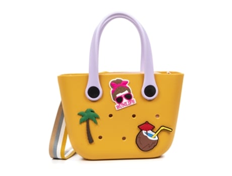 Correia De Mala Cordão De Mulher Libelulla Villaperuccio Charms Personalizáveis Interna Estampada Alças Amarelo (20)