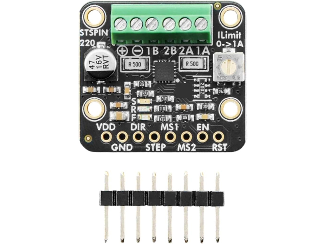 Módulo De Driver De Motor De Passo Microstepping Stspin220 6353 1256 Até 1